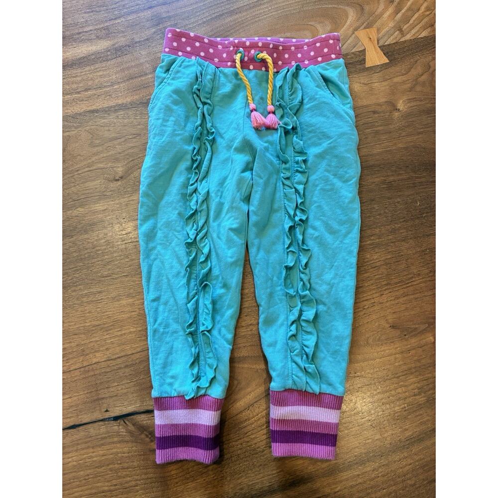 Matilda Jane Moments with‎ You Race at Recess Joggers EUC Girls Size 4